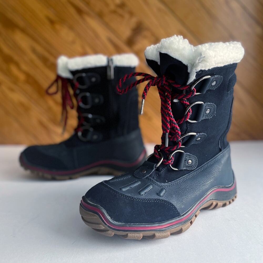 PAJAR Canada Alina Faux Fur Lace Up Waterproof Boots